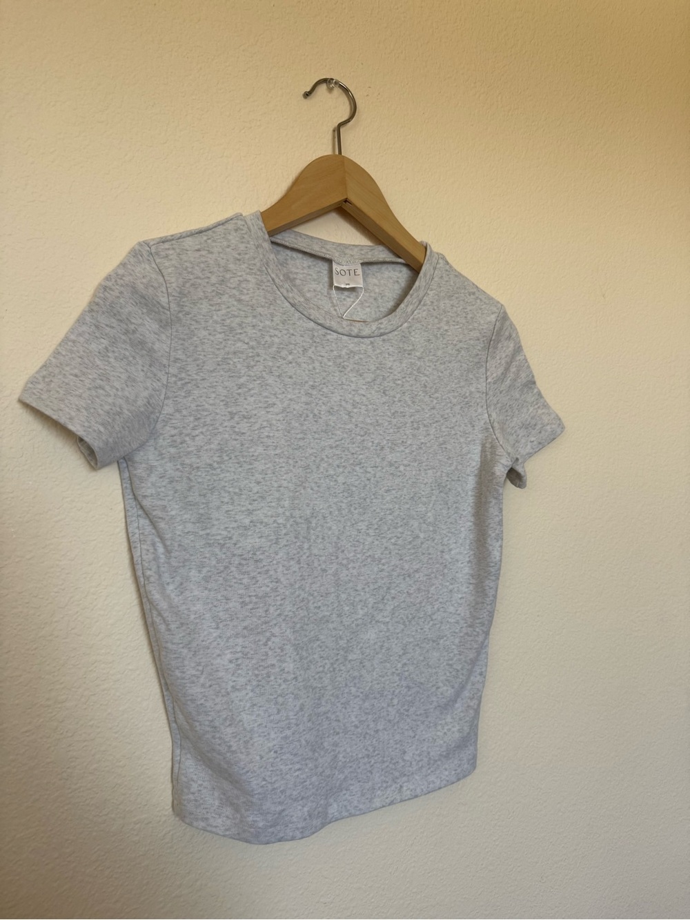 SOTE Heather Gray Crew Neck Tee
